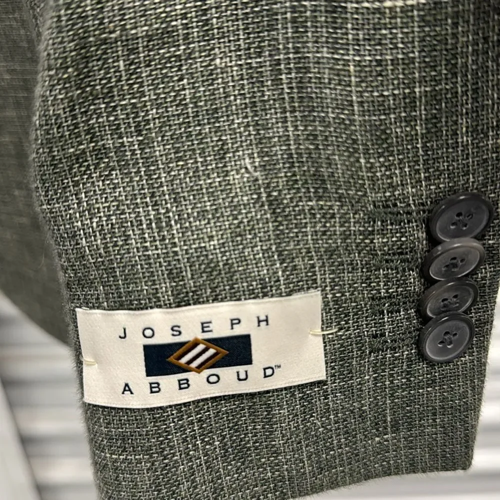 Joseph Abboud linen and wool sports jacket size 40 regular. NEW $399 - Picture 4 of 13